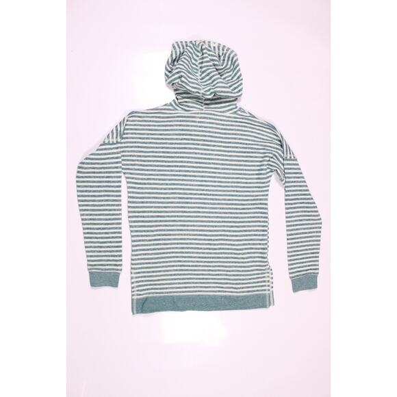 Volcom Lived in hoodie striped green sz XS NEW NWT skater snowboard relaxed - Picture 3 of 3